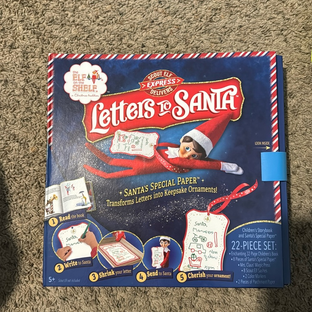 Letters to Santa Elf on the Shelf NEW-kit